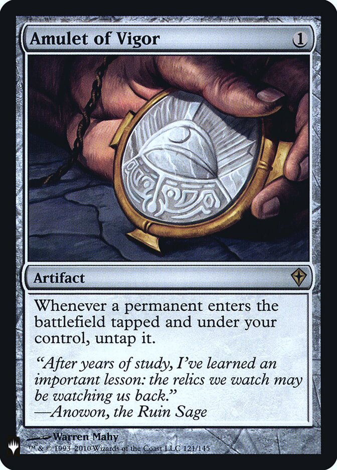 Amuleto de Vigor / Amulet of Vigor - Magic: The Gathering - MoxLand