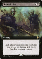 Bruxaria Necrótica / Necrotic Hex - Magic: The Gathering - MoxLand