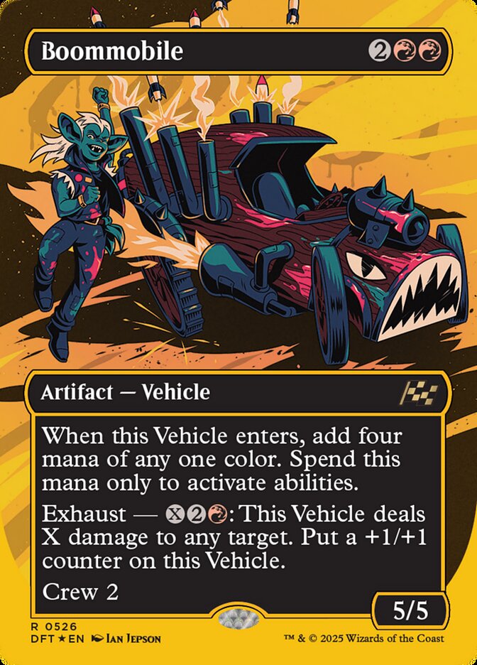 Cabumóvel / Boommobile - Magic: The Gathering - MoxLand