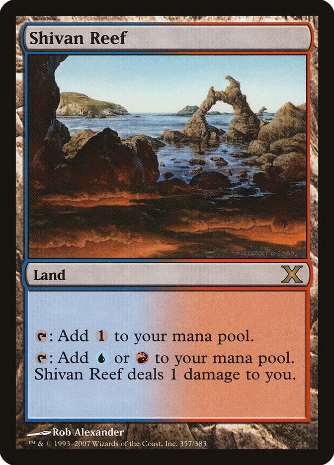 Recifes de Shiv / Shivan Reef - Magic: The Gathering - MoxLand