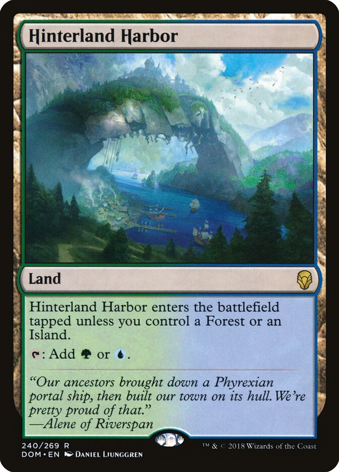 Porto do Interior / Hinterland Harbor - Magic: The Gathering - MoxLand