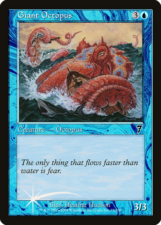 Polvo Gigante / Giant Octopus - Magic: The Gathering - MoxLand