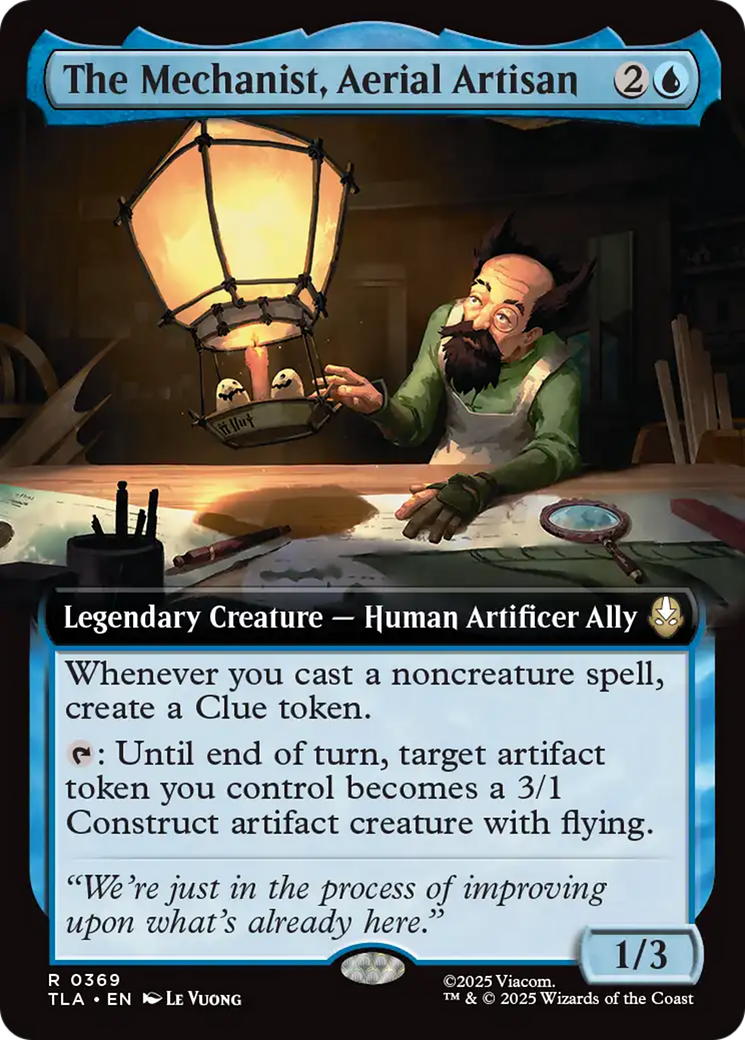 O Mecanista, Artesão Aéreo / The Mechanist, Aerial Artisan - Magic: The Gathering - MoxLand