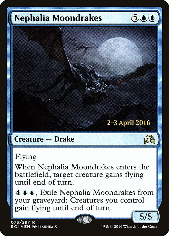 Dragonetes Lunares de Nefália / Nephalia Moondrakes - Magic: The Gathering - MoxLand