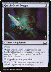 Adaga de Saque Rápido / Quick-Draw Dagger - Magic: The Gathering - MoxLand