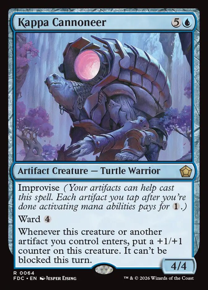 Canhoneiro Kappa / Kappa Cannoneer - Magic: The Gathering - MoxLand