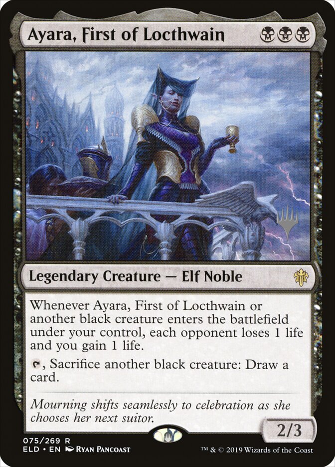 Ayara, Primeira de Locthwain / Ayara, First of Locthwain - Magic: The Gathering - MoxLand