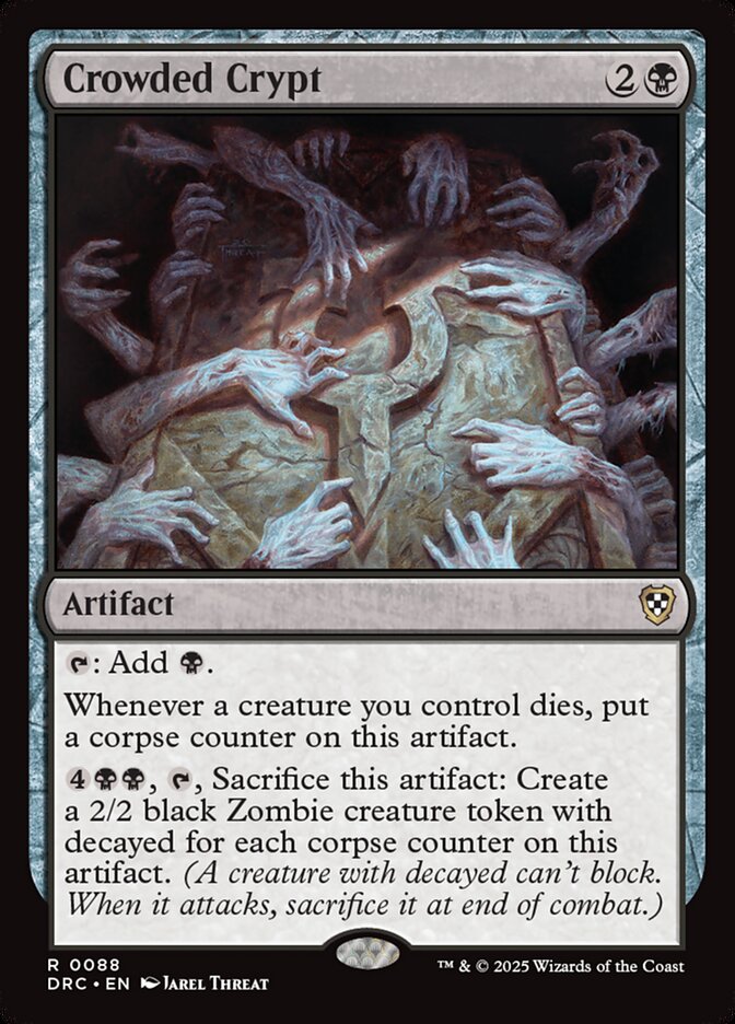 Cripta Lotada / Crowded Crypt - Magic: The Gathering - MoxLand