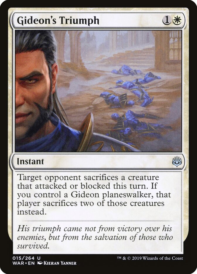 Triunfo de Gideon / Gideon's Triumph - Magic: The Gathering - MoxLand