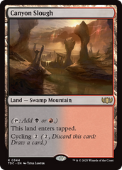 Lamaçal do Desfiladeiro / Canyon Slough - Magic: The Gathering - MoxLand