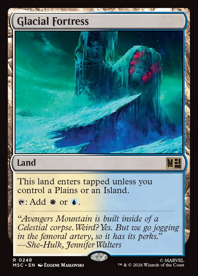 Fortaleza Glacial / Glacial Fortress - Magic: The Gathering - MoxLand