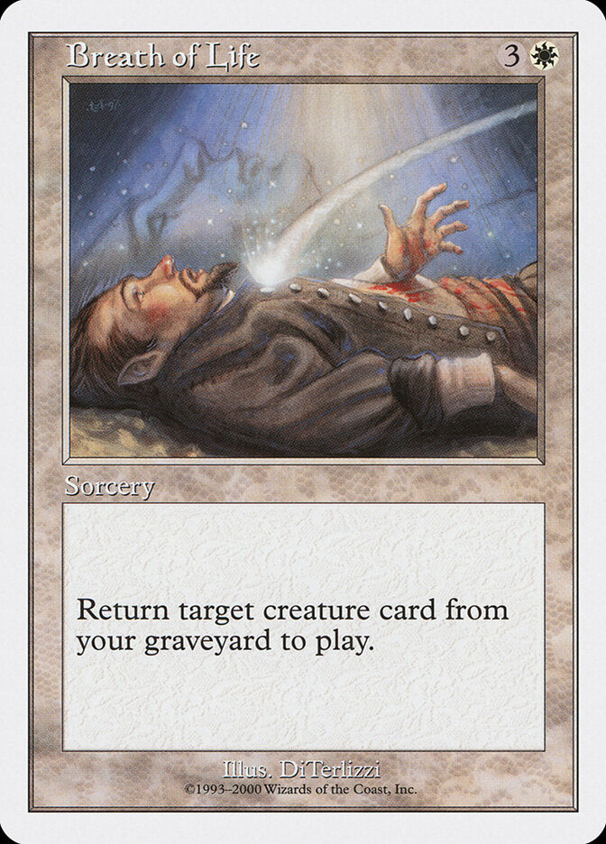 Sopro de Vida / Breath of Life - Magic: The Gathering - MoxLand
