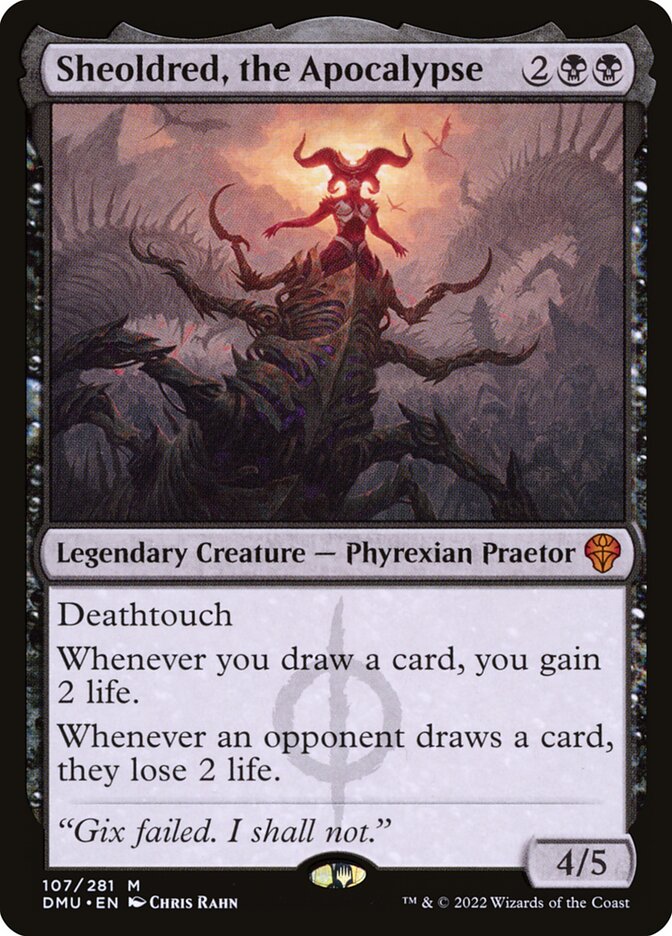 Sheoldred, o Apocalipse / Sheoldred, the Apocalypse - Magic: The Gathering - MoxLand
