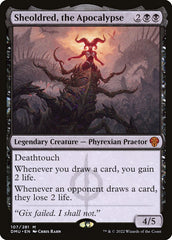 Sheoldred, o Apocalipse / Sheoldred, the Apocalypse - Magic: The Gathering - MoxLand