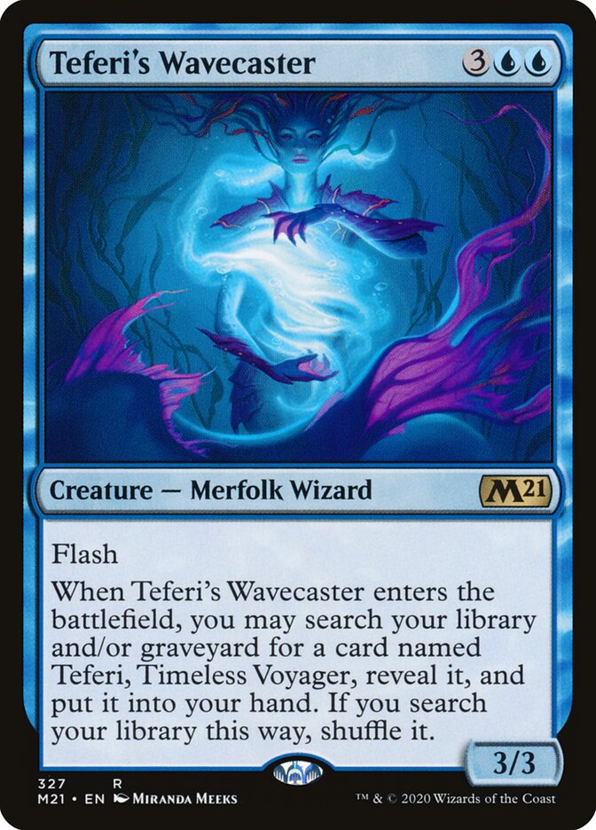 Conjuradora de Ondas de Teferi / Teferi's Wavecaster - Magic: The Gathering - MoxLand