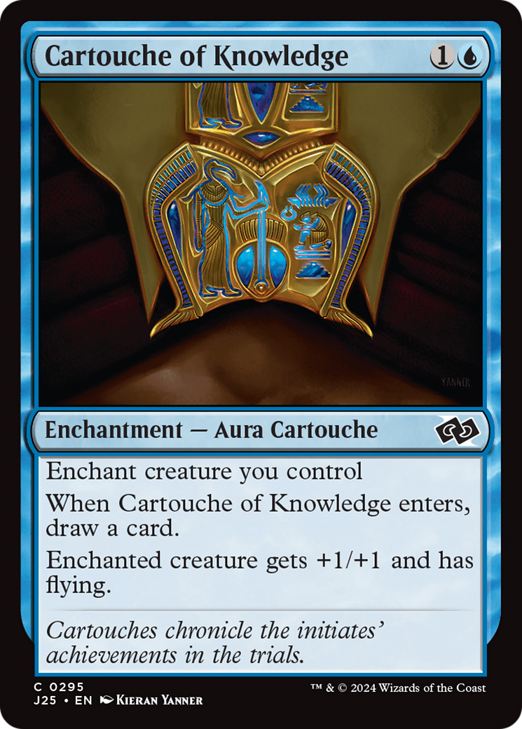 Cártula do Conhecimento / Cartouche of Knowledge - Magic: The Gathering - MoxLand