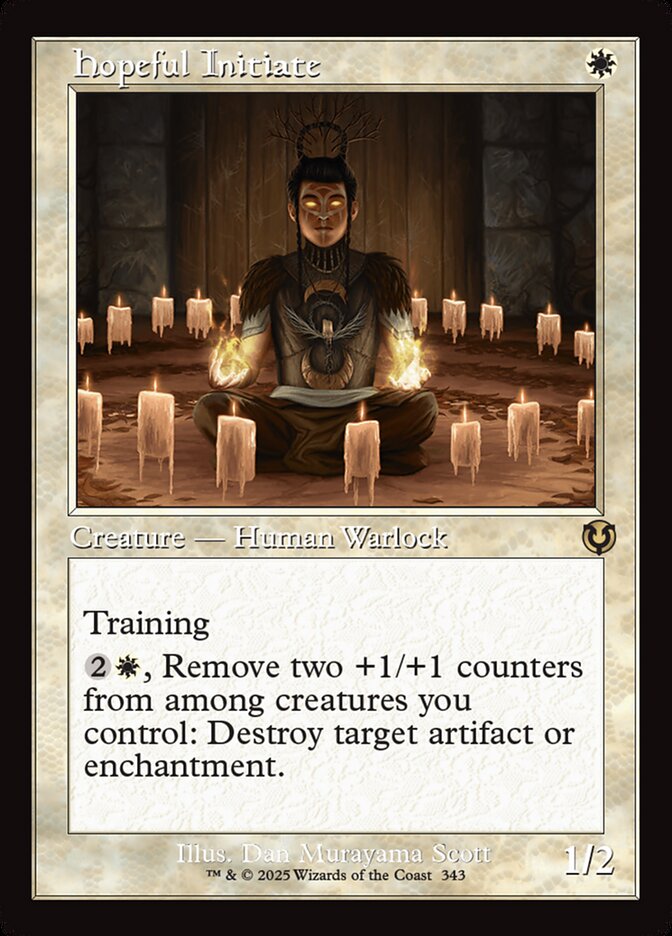 Iniciado Esperançoso / Hopeful Initiate - Magic: The Gathering - MoxLand