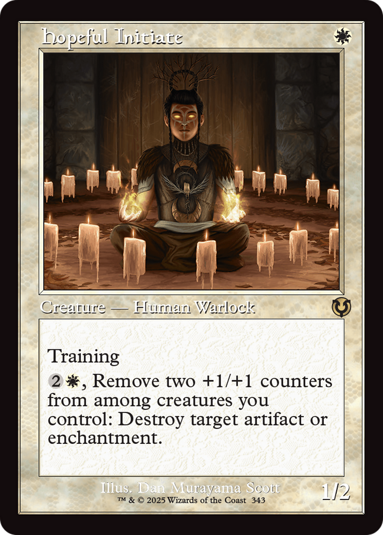 Iniciado Esperançoso / Hopeful Initiate - Magic: The Gathering - MoxLand