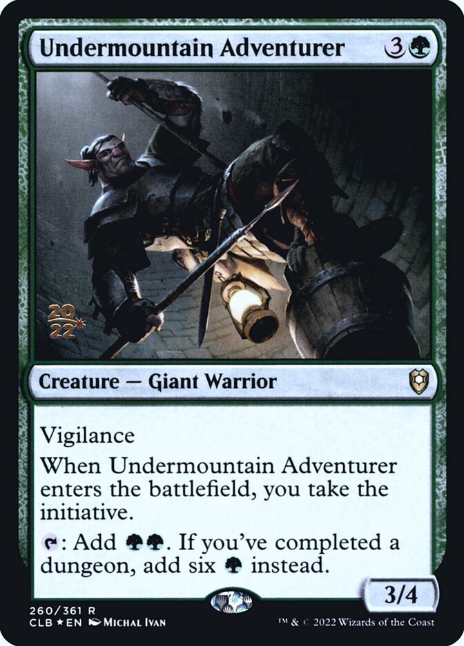 Aventureiro da Montanha Subterrânea / Undermountain Adventurer - Magic: The Gathering - MoxLand