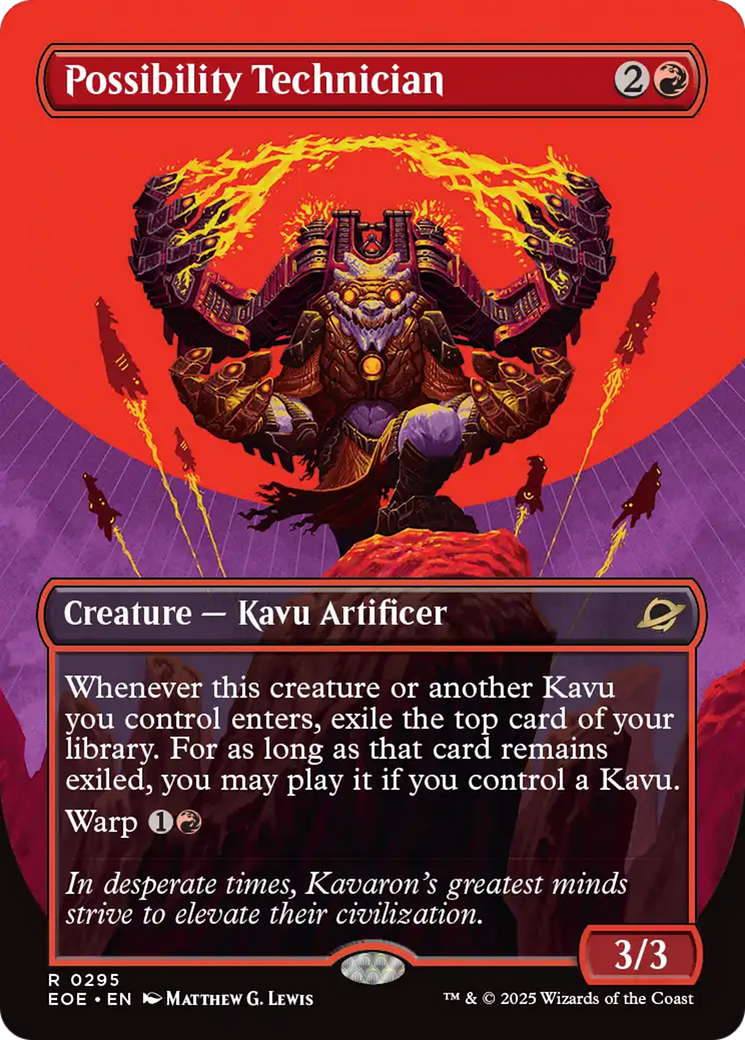Técnico de Possibilidades / Possibility Technician - Magic: The Gathering - MoxLand