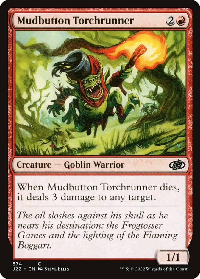 Tocheiro de Brotolama / Mudbutton Torchrunner - Magic: The Gathering - MoxLand