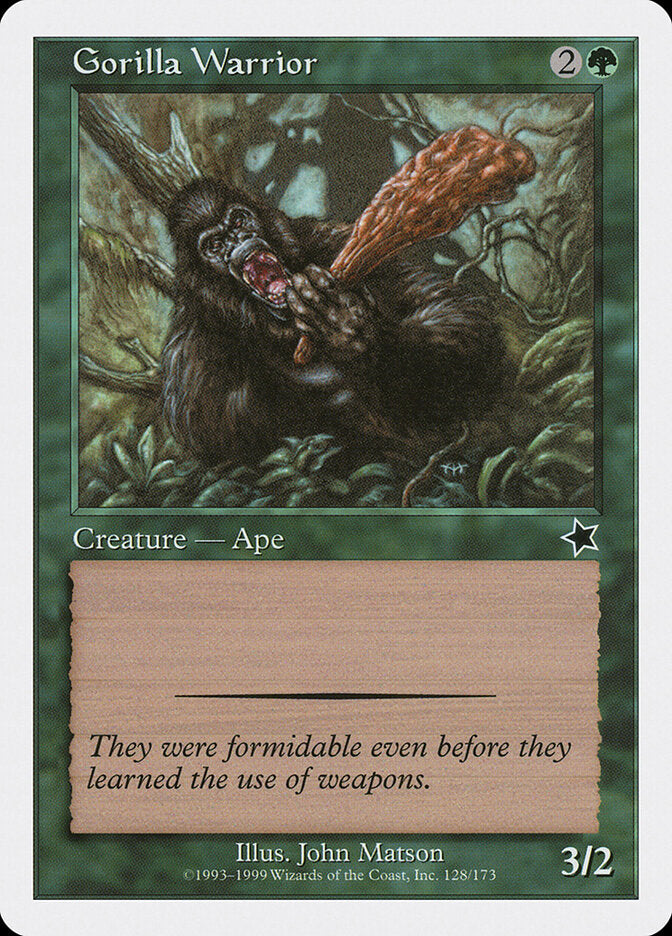Gorila Guerreiro / Gorilla Warrior - Magic: The Gathering - MoxLand