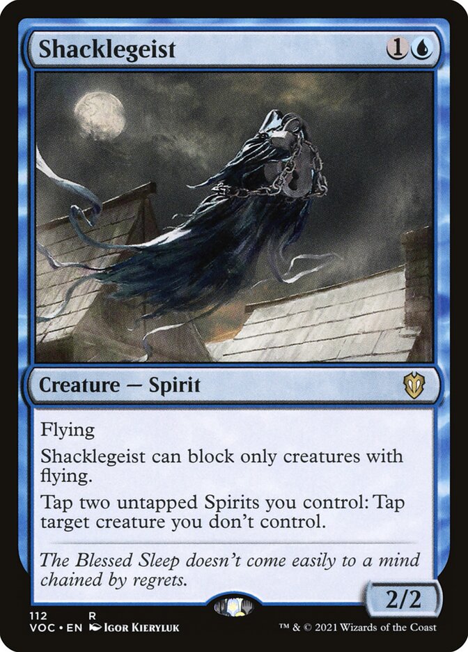 Geist Agrilhoado / Shacklegeist - Magic: The Gathering - MoxLand