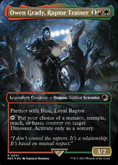 Owen Grady, Treinador de Raptores / Owen Grady, Raptor Trainer - Magic: The Gathering - MoxLand