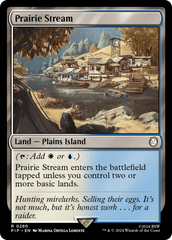 Riacho da Pradaria / Prairie Stream - Magic: The Gathering - MoxLand