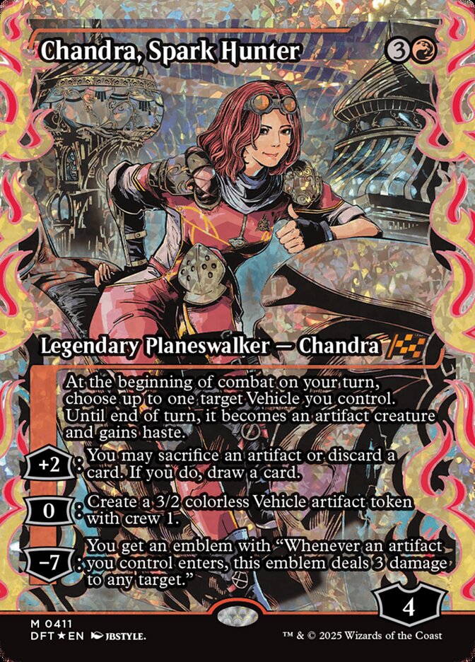 Chandra, Caçadora de Centelha / Chandra, Spark Hunter - Magic: The Gathering - MoxLand