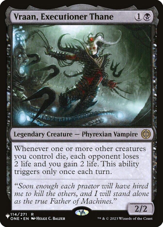 Vraan, Thane Executor / Vraan, Executioner Thane - Magic: The Gathering - MoxLand