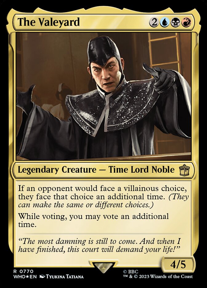 The Valeyard - Magic: The Gathering - MoxLand