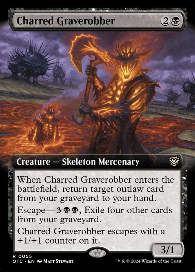 Charred Graverobber - Magic: The Gathering - MoxLand
