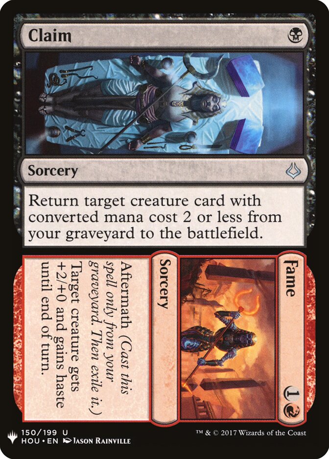 Claim / Fame - Magic: The Gathering - MoxLand