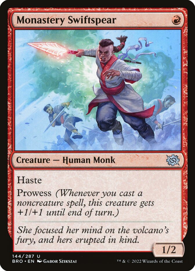 Lança Veloz do Monastério / Monastery Swiftspear - Magic: The Gathering - MoxLand
