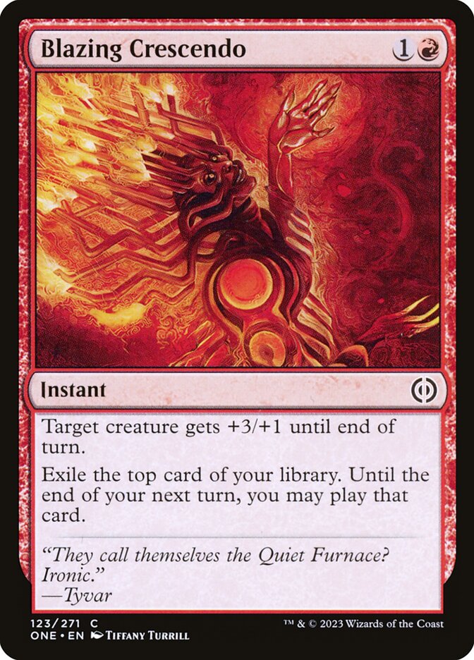 Escalada Flamejante / Blazing Crescendo - Magic: The Gathering - MoxLand