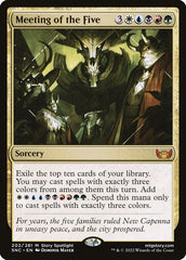 Reunião dos Cinco / Meeting of the Five - Magic: The Gathering - MoxLand