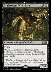 Dragão-bruxo Malévolo / Malevolent Witchkite - Magic: The Gathering - MoxLand