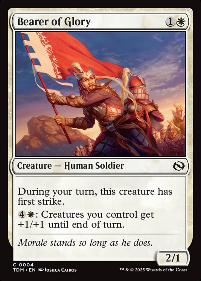 Portadora da Glória / Bearer of Glory - Magic: The Gathering - MoxLand