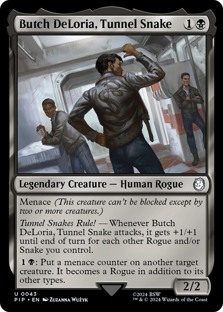 Butch DeLoria, Tunnel Snake - Magic: The Gathering - MoxLand