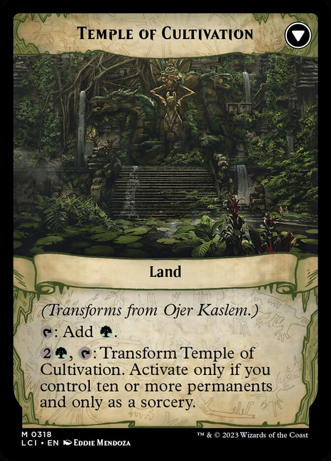 Ojer Kaslem, Crescimento Profundo / Ojer Kaslem, Deepest Growth - Magic: The Gathering - MoxLand