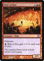 Barreira de Fogo / Wall of Fire - Magic: The Gathering - MoxLand