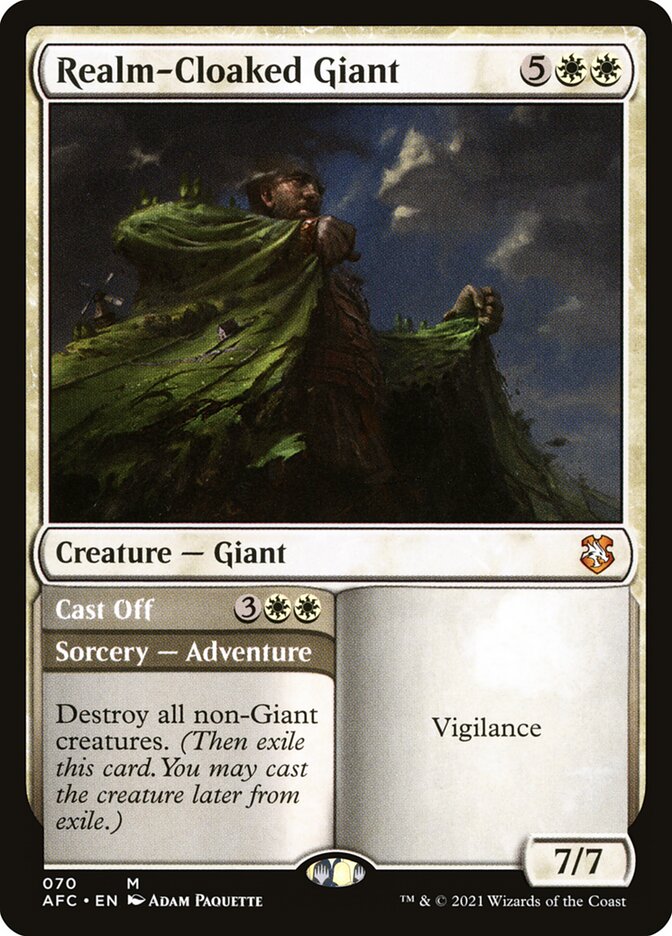 Gigante Manto-de-Reino / Realm-Cloaked Giant - Magic: The Gathering - MoxLand