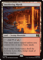 Pântano Ardente / Smoldering Marsh - Magic: The Gathering - MoxLand