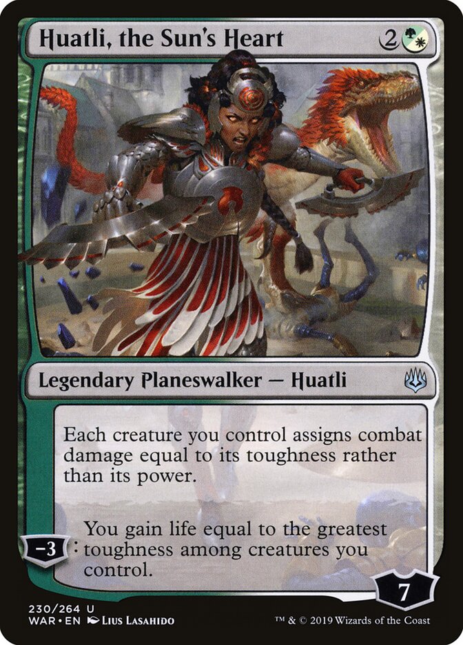 Huatli, Coração do Sol / Huatli, the Sun's Heart - Magic: The Gathering - MoxLand