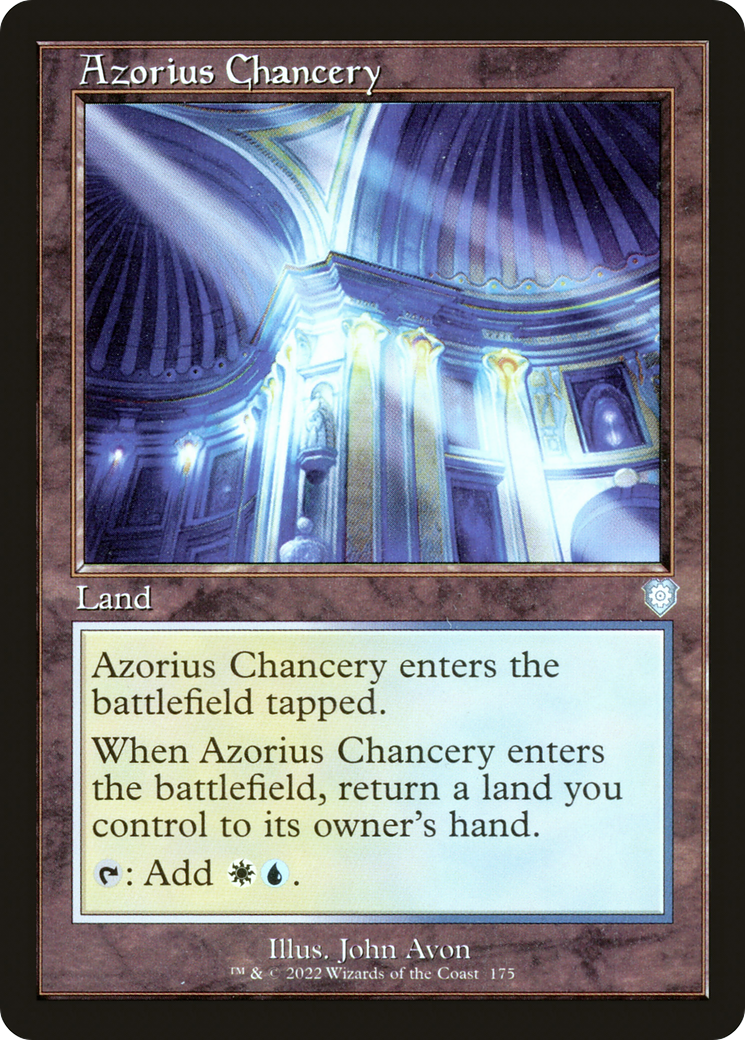 Chancelaria Azorius / Azorius Chancery - Magic: The Gathering - MoxLand