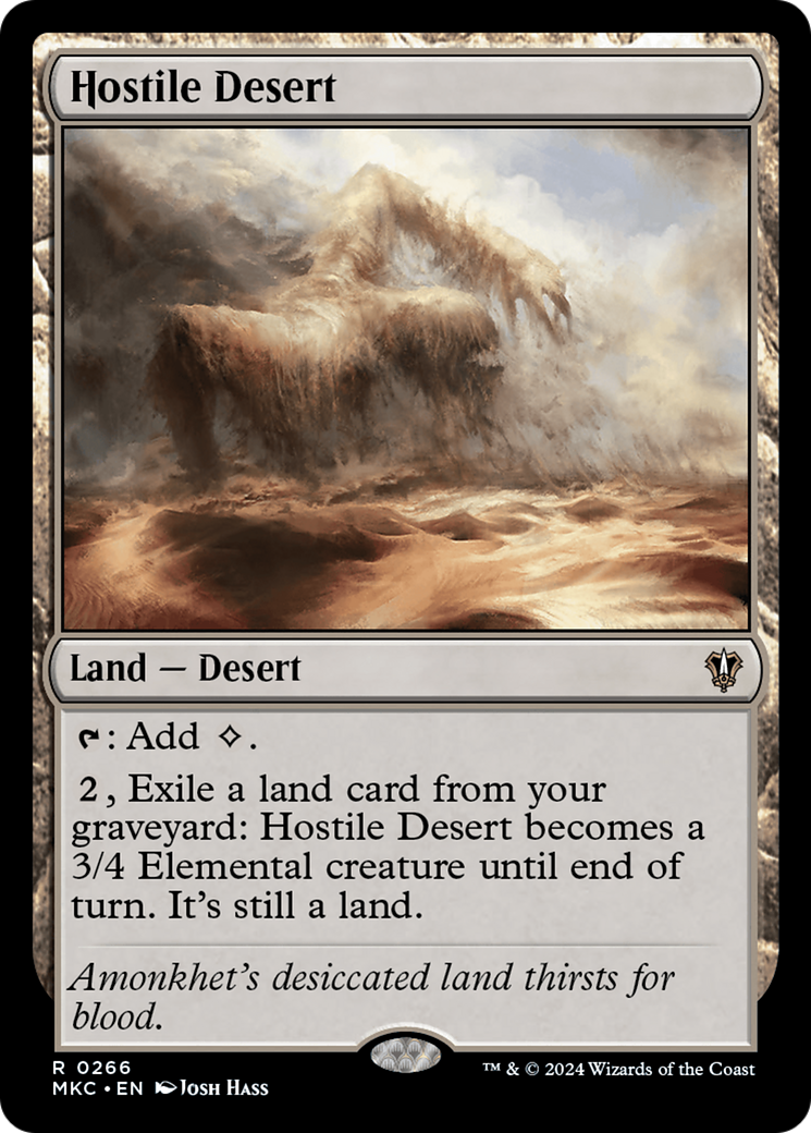 Deserto Hostil / Hostile Desert - Magic: The Gathering - MoxLand