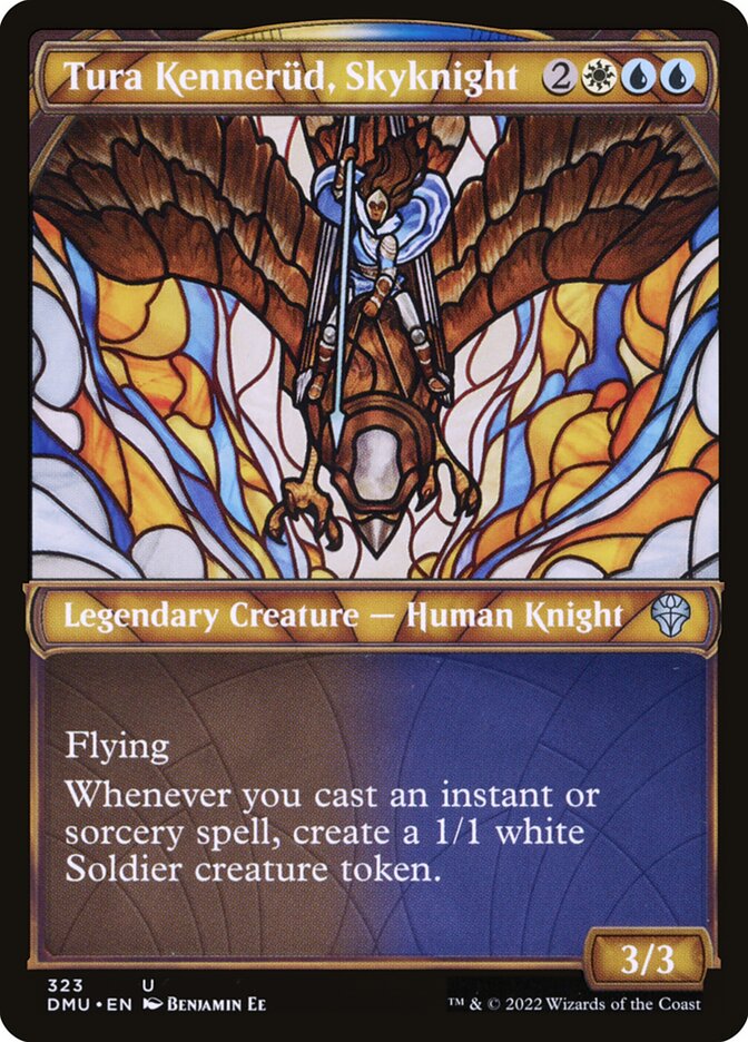 Tura Kennerüd, Cavaleira Celeste / Tura Kennerüd, Skyknight - Magic: The Gathering - MoxLand