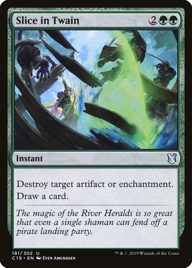 Partir em Dois / Slice in Twain - Magic: The Gathering - MoxLand