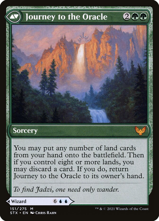 Jadzi, Oráculo de Arcávios / Jadzi, Oracle of Arcavios - Magic: The Gathering - MoxLand